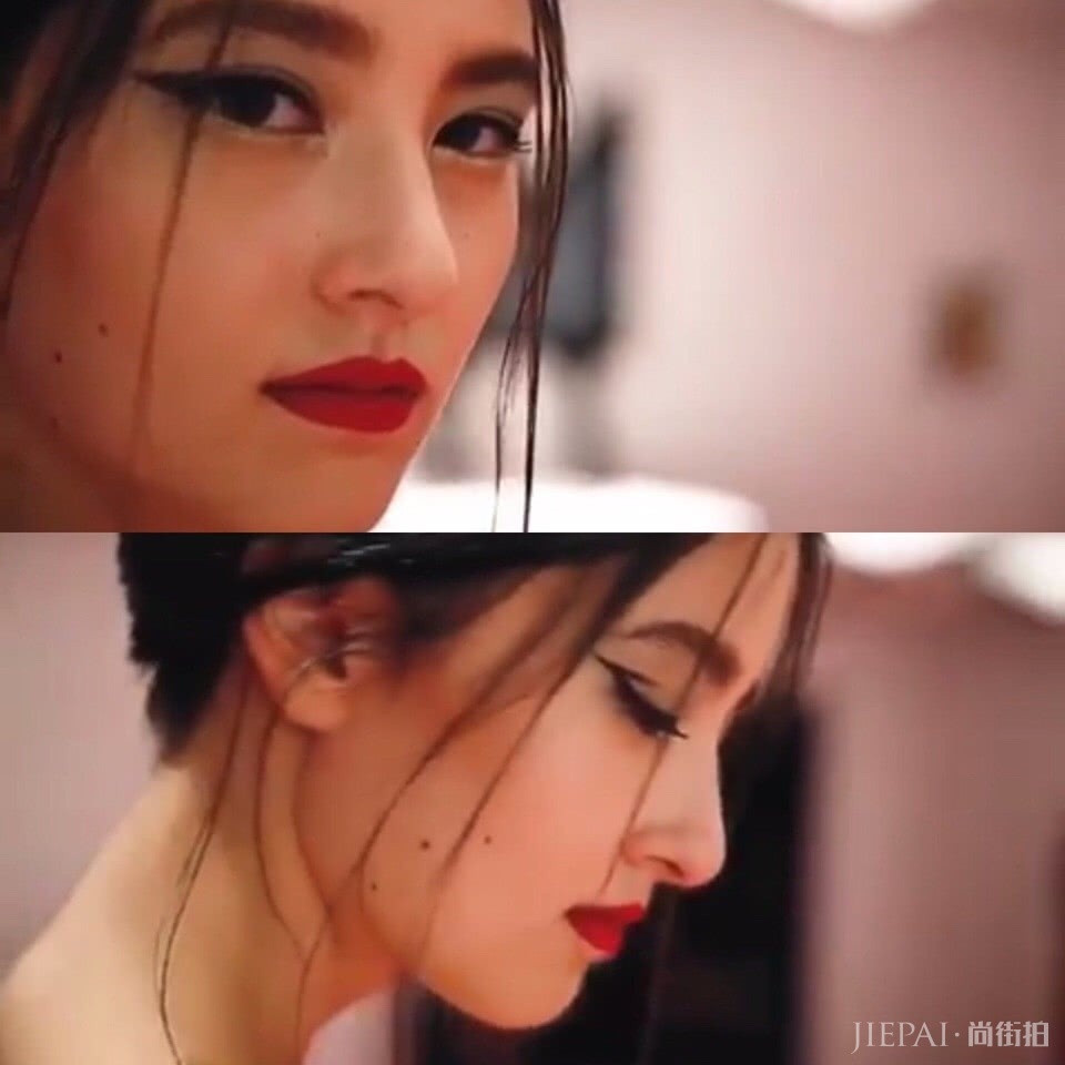 安慧媛被称为“审美链的顶端”！五官和轮廓融合了西方眉眼深邃的优势