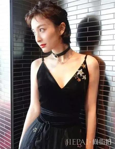 吴昕时尚绝缘体变成了洋气法式少女!