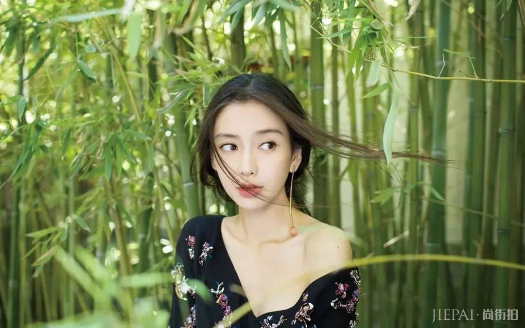 Angelababy出道早期便在日本模特圈混得顺风顺水