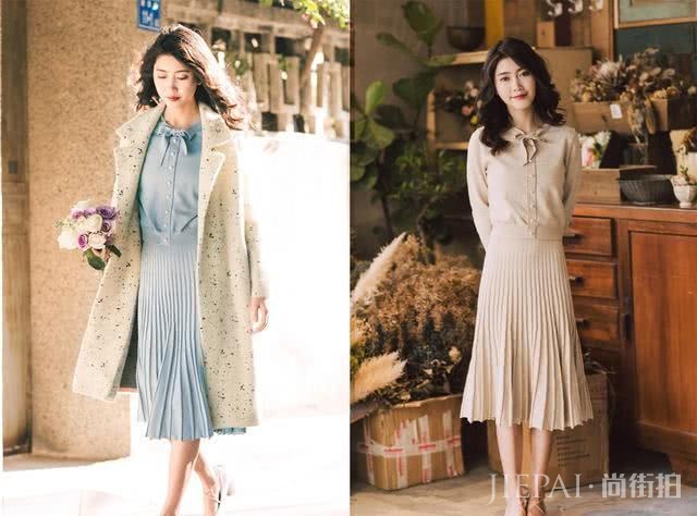 这样穿既知性又具有时尚感，美到百看不腻
