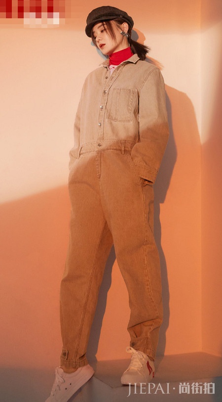 袁姗姗穿男装帅过男艺人！