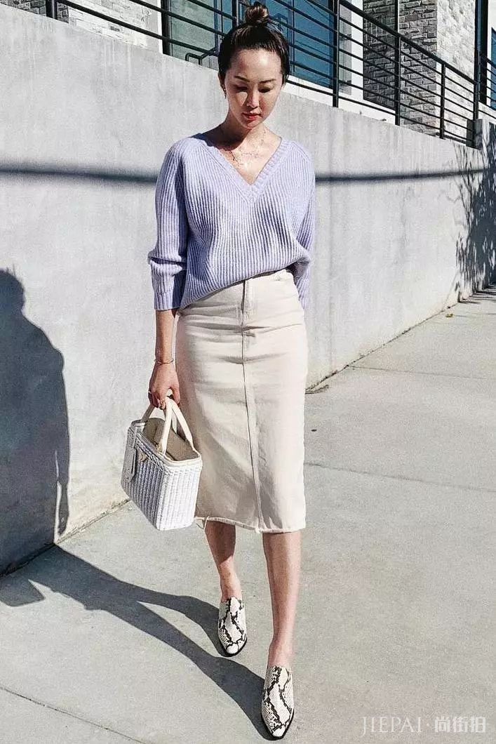 这几个颜色的毛衣才叫美！！