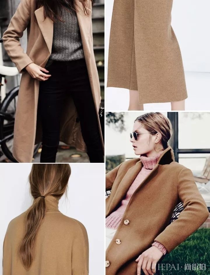 人手一件的驼色大衣,显贵又显瘦?