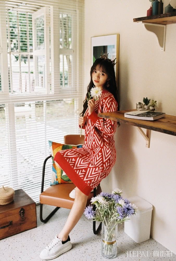 清纯甜美穿搭就学姜衫