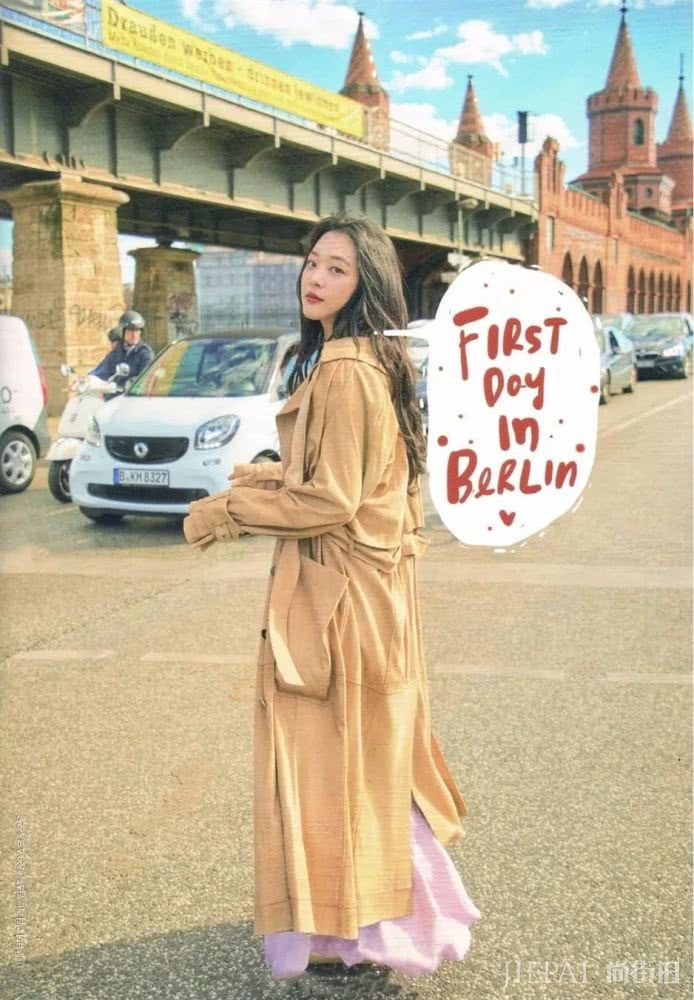 崔雪莉新画报清新少女画风回归正轨,颜值又重新回来啦!