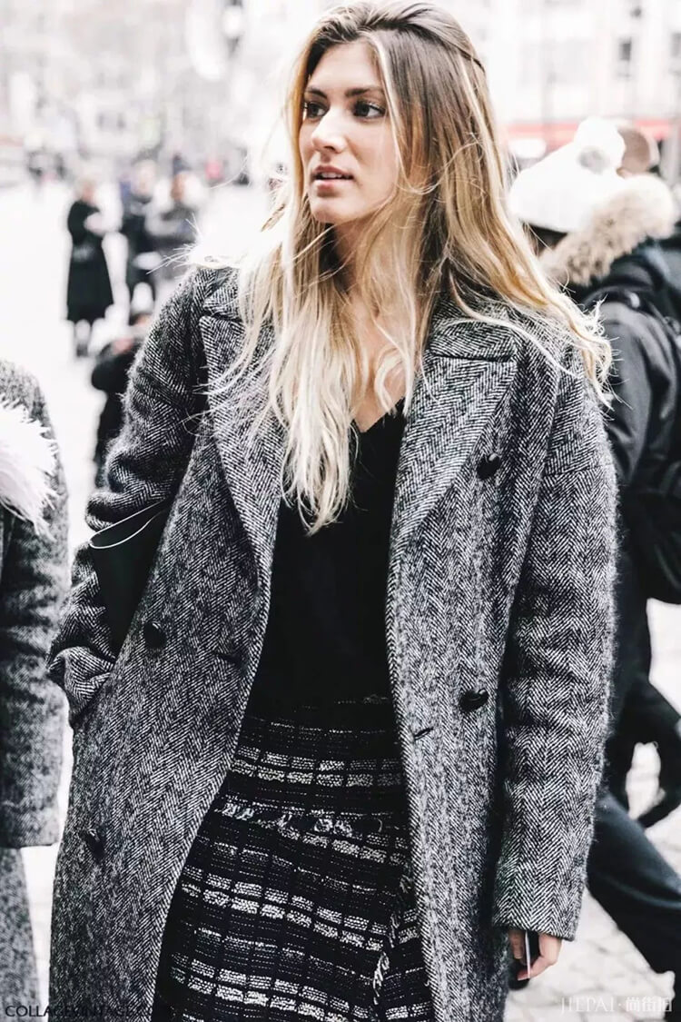 全身只要两个颜色就能美翻天!