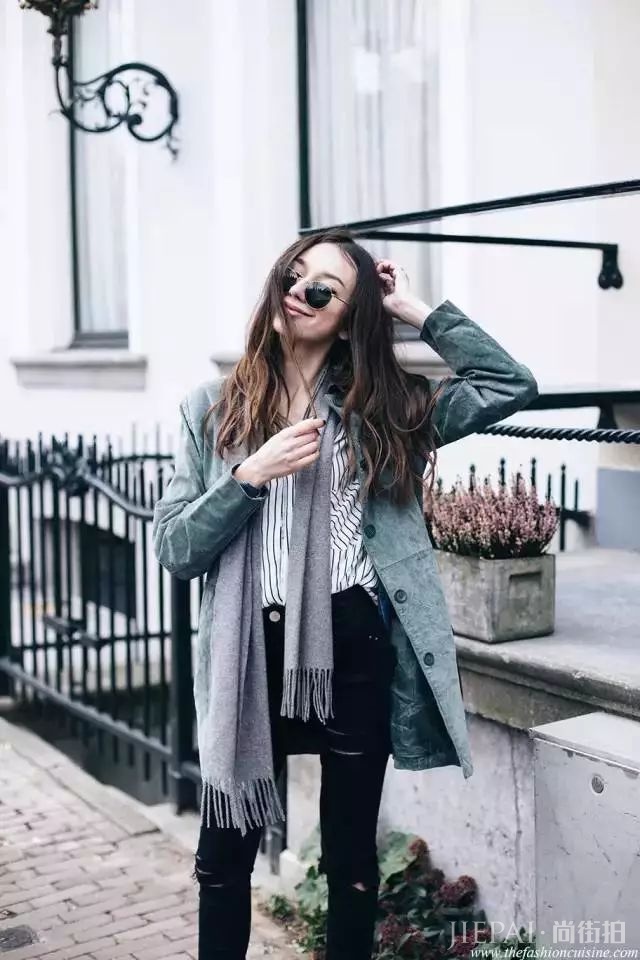 冬天穿大衣，这样搭才流行！