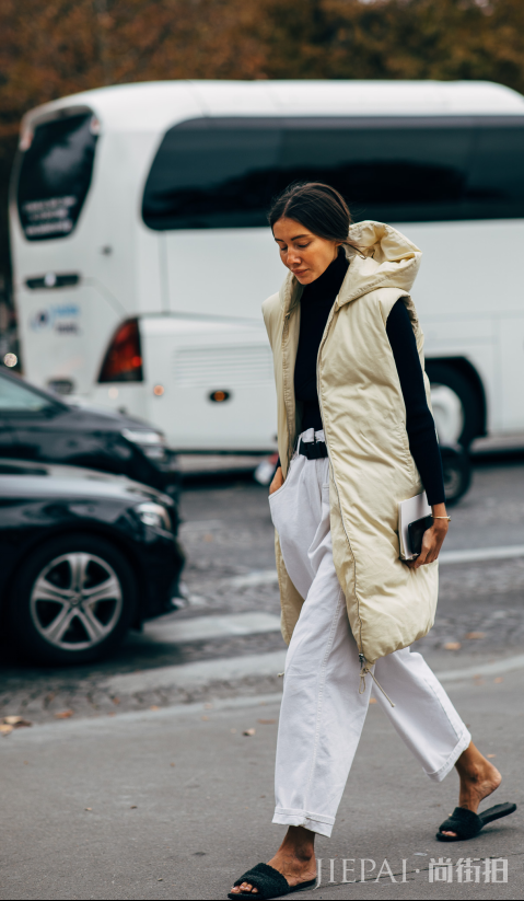 冬季大衣如何搭配凉鞋 看欧美潮人演绎街头时尚STLE