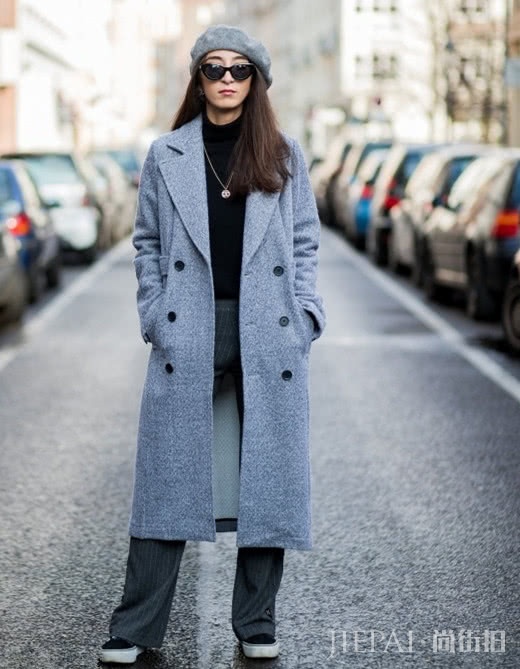 这6款灰色大衣搭配，尽显简约大气美