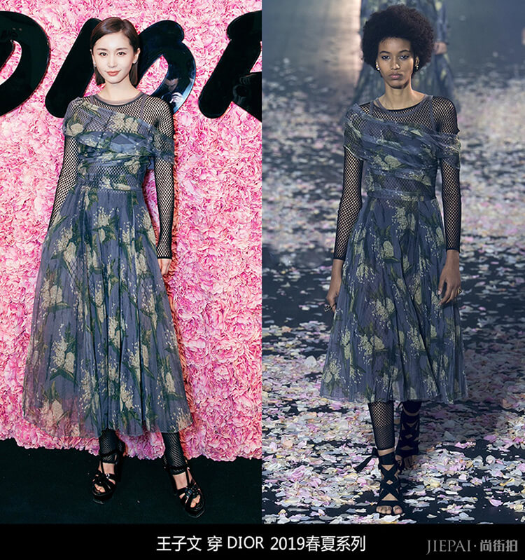 迪奥酒会群星聚会，王珞丹上演都市轻熟魅力，李诗颖古典风显诗意！