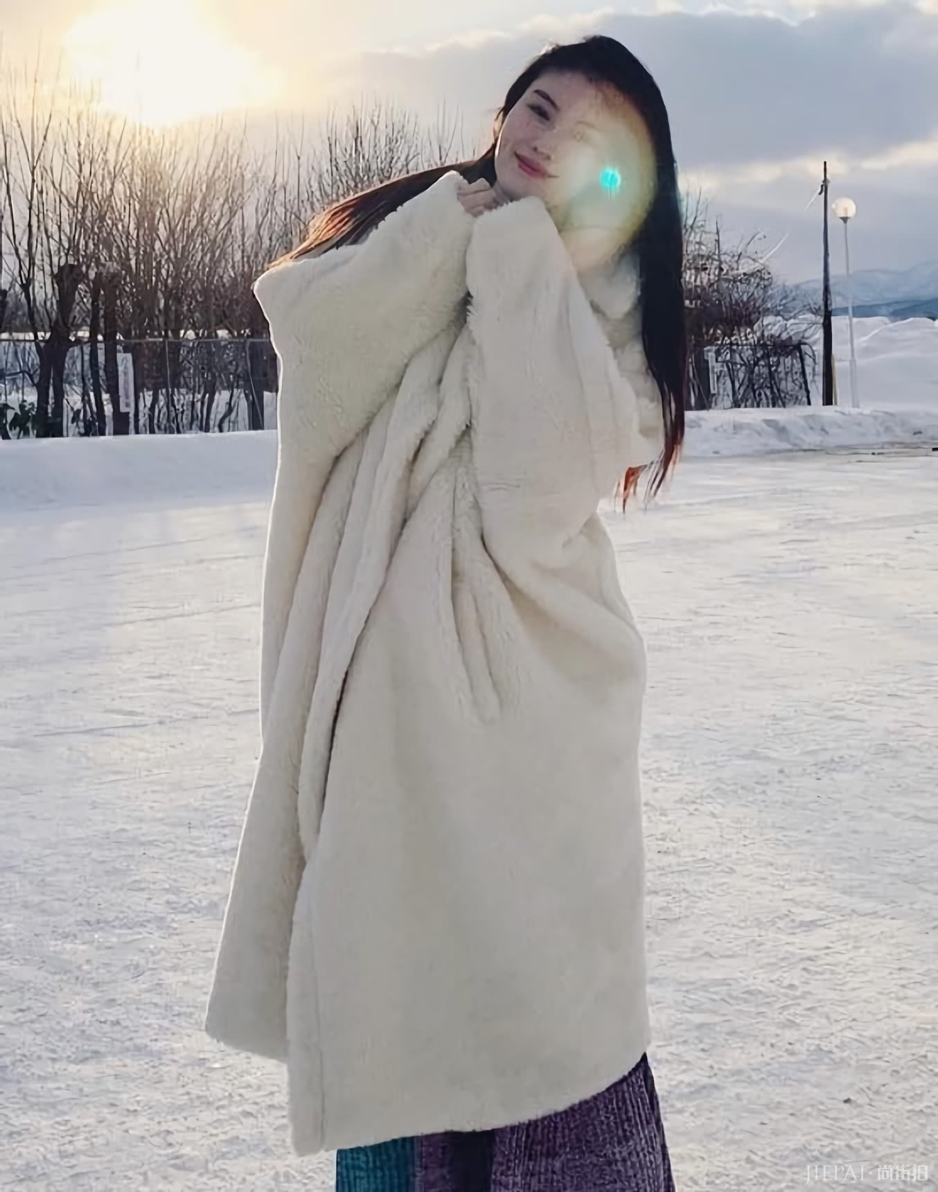 何穗带火了“青苔鞋”,穿上超模都变少女!