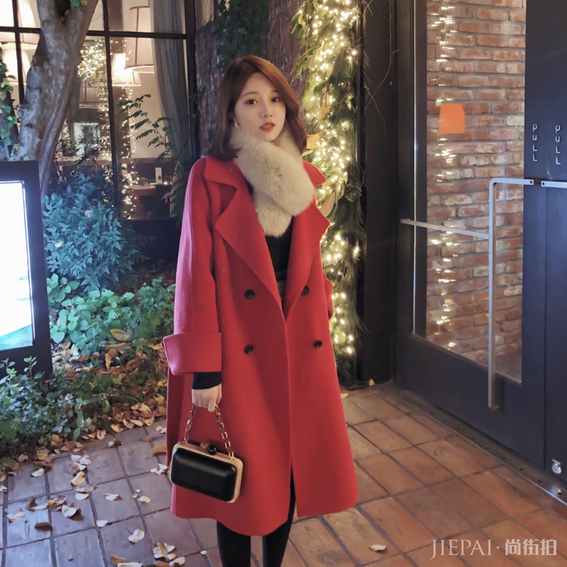 冬季女人要有气质穿衣搭配毛呢外套不能少