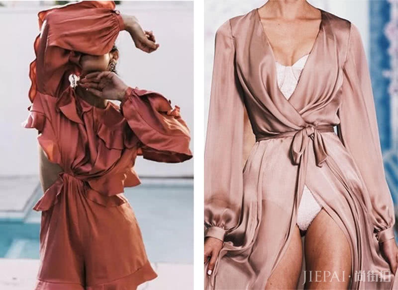 玫瑰色温柔绽放服饰，给你高级颓废感和浪漫气息