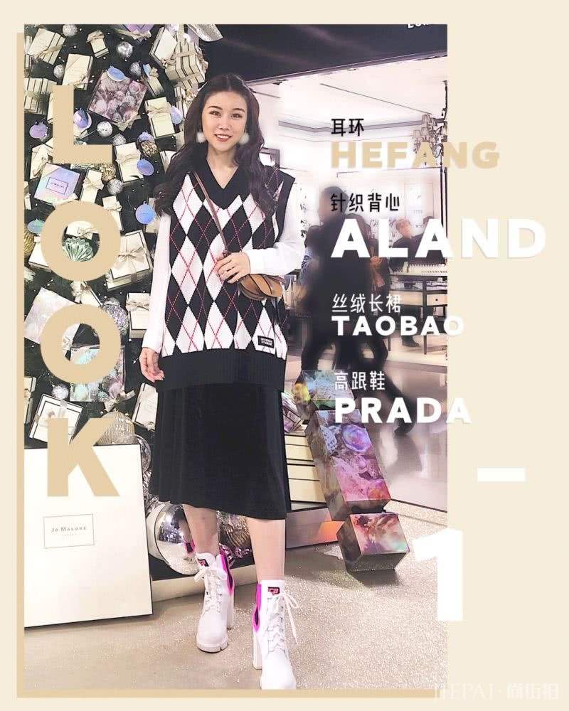 大妈变少女，全靠穿毛衣