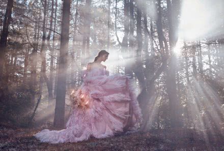 超模kati新片美若天仙，杨颖都在穿同款