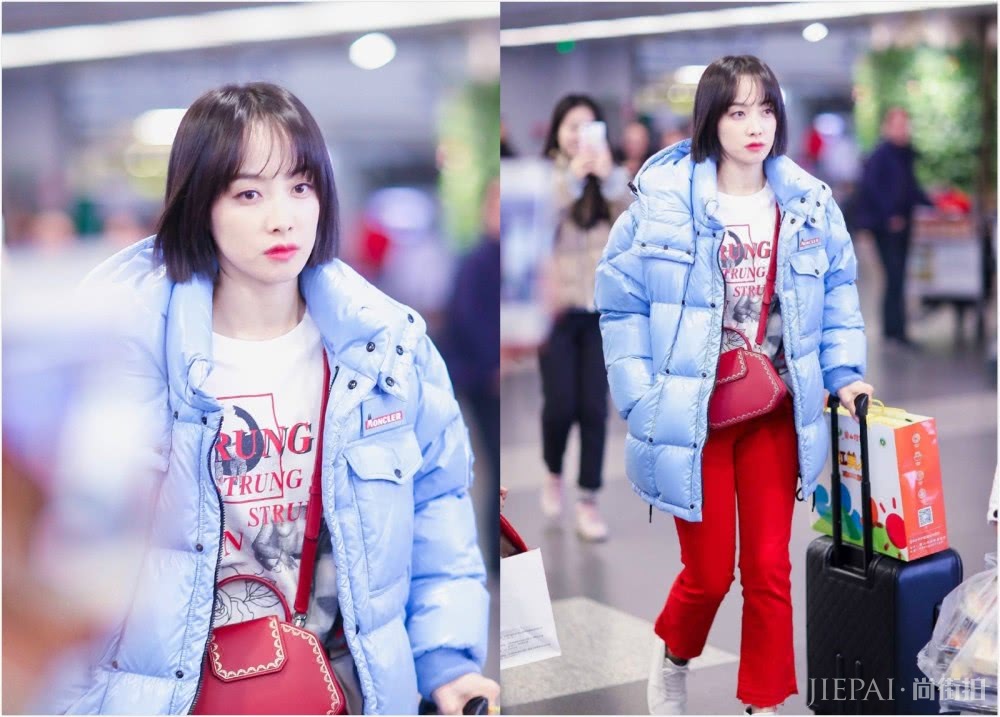 宋茜最近她的一组造型再一次曝光，又惹来了无数的争议