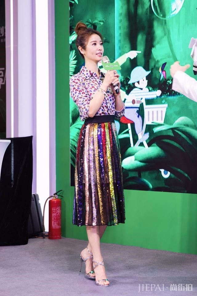 林心如一条拉链决定身材!