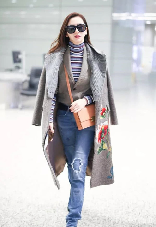 灰色大衣,好看不止一点点