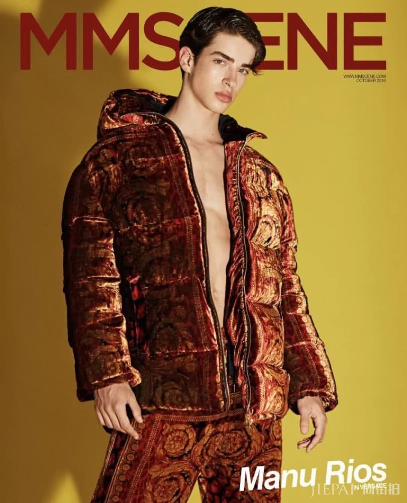 天仙攻Manu Rios 登上了新杂志封面,被Dior看上了