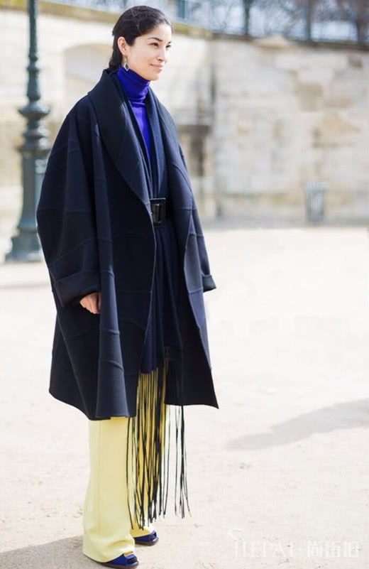 大衣＋小高领，时髦温暖才是硬道理