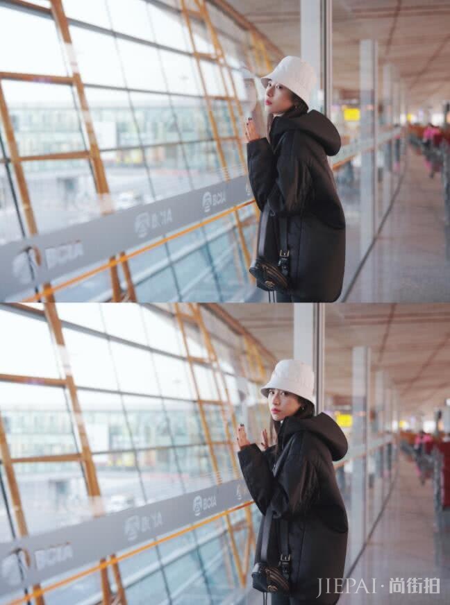 比倪妮还会拍照?曾是鹿晗的最美“学姐”,靠穿搭被全网吹爆