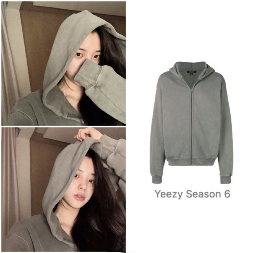 欧阳娜娜素颜出境晒私服毫不胆怯，怎么穿都好看