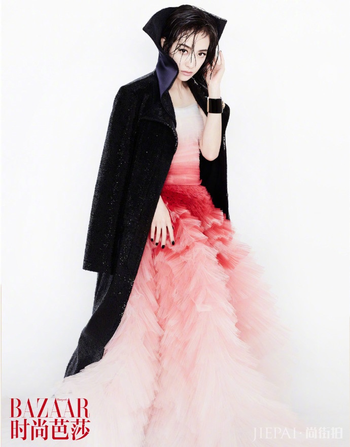 宋茜COSMO二月刊封面雀斑妆慵懒又迷人