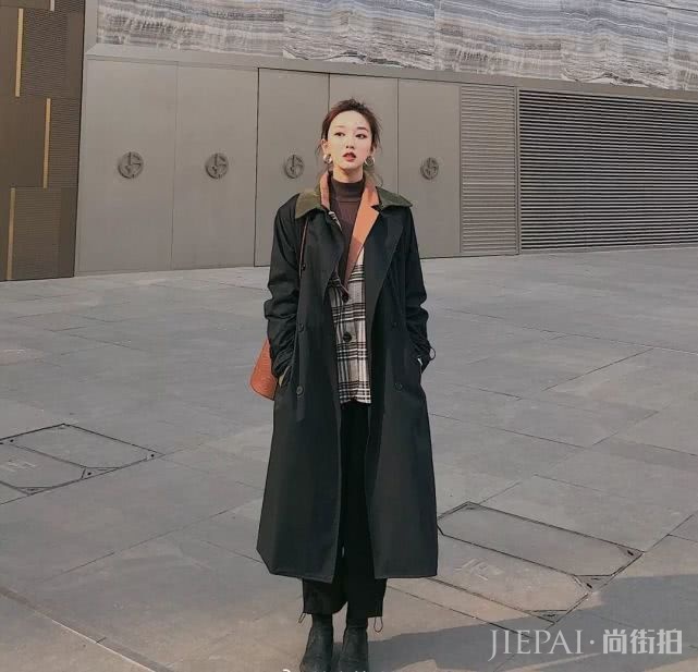 冬季穿搭大衣+阔腿裤显瘦又时髦，换条半身裙也超好看！