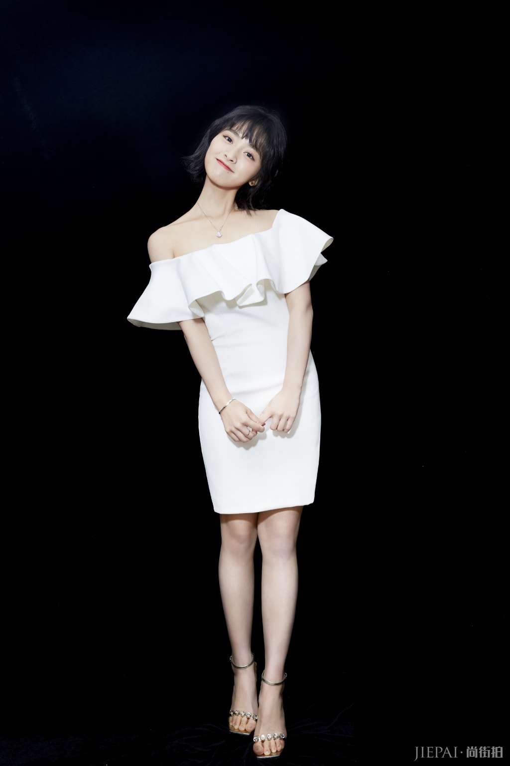 沈月剪款波波头发型气质都不一样！