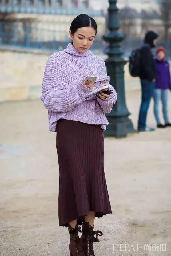 这几个颜色的毛衣才叫美！！