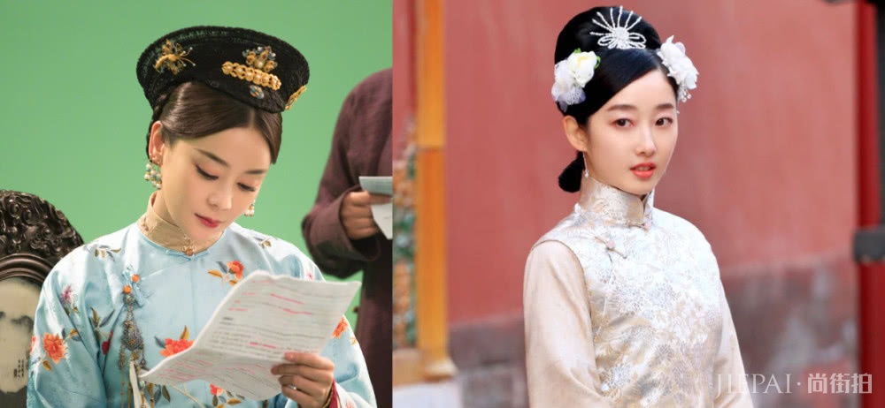 徐璐《上新了·故宫》穿蕾丝裙,可爱似少女