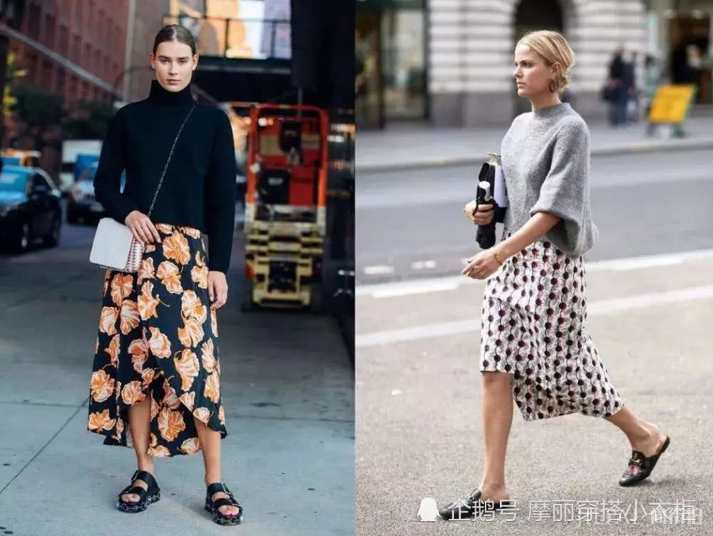 秋冬针织衫搭配这3款裙子,让你变身时尚之王