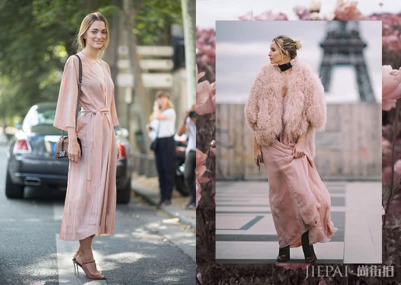 玫瑰色温柔绽放服饰，给你高级颓废感和浪漫气息