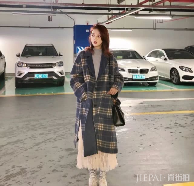 冬季穿搭大衣+阔腿裤显瘦又时髦，换条半身裙也超好看！