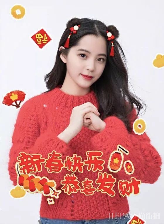 欧阳娜娜穿卫衣牛仔裤一身运动风,真好看!