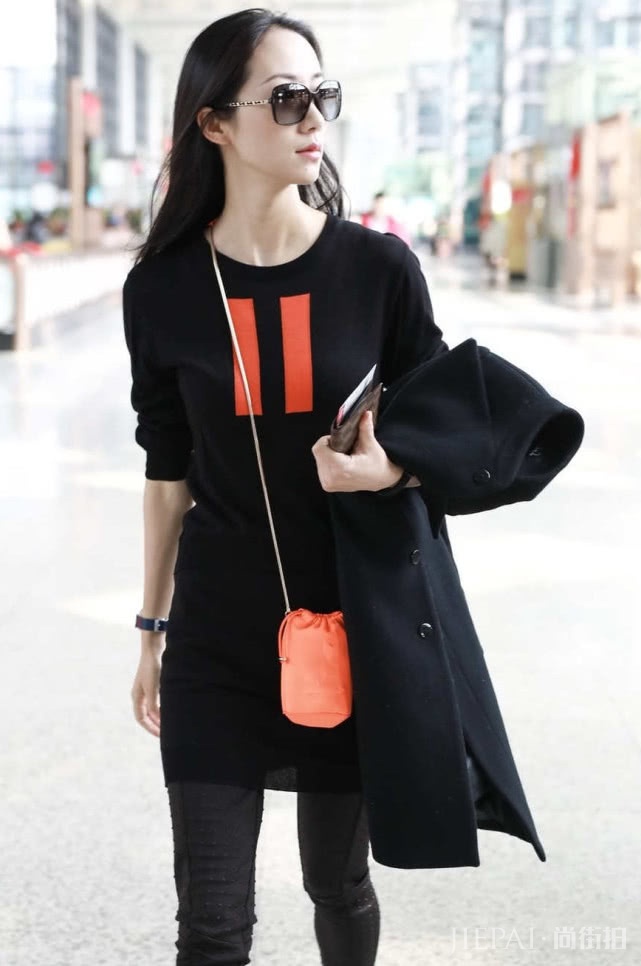 韩雪顶着浪漫长发配上粉色大衣,超美!