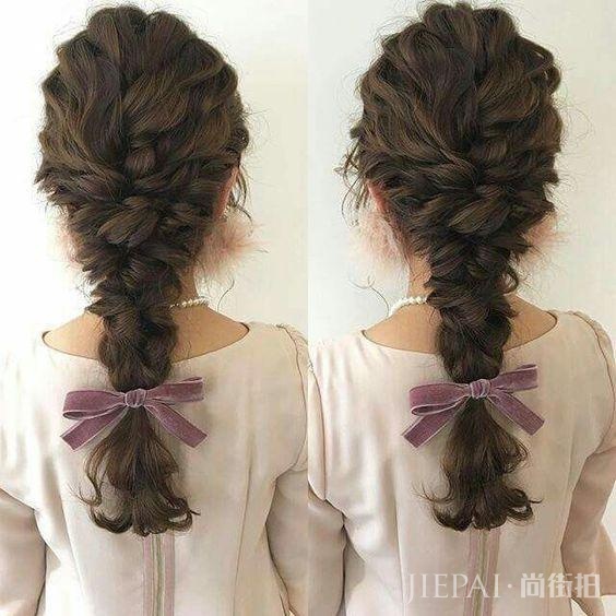 婚礼发型锁定款！10款人气的垂坠感发型介绍！