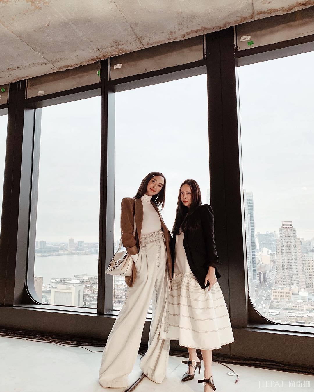 Jessica郑秀妍出席纽约时装周Proenza Schouler大秀