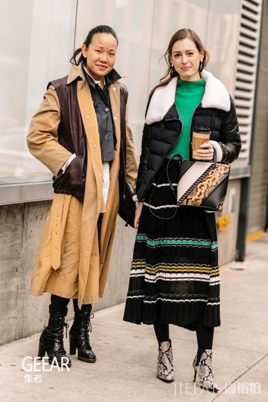 纽约时装周街拍合集！看2019年最受欢迎的流行靴款吧