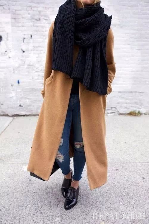 2019冬季有气质有型的超长款大衣