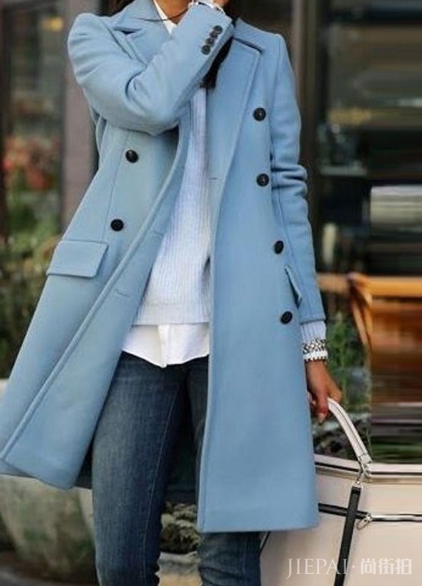 雾霾蓝搭什么颜色好 如同柔美天空的清新气氛