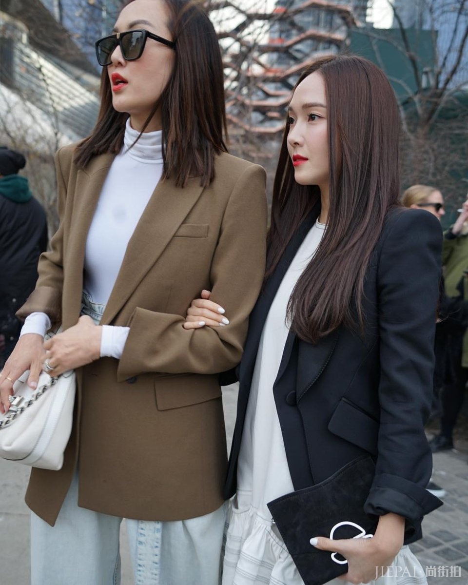 Jessica郑秀妍出席纽约时装周Proenza Schouler大秀