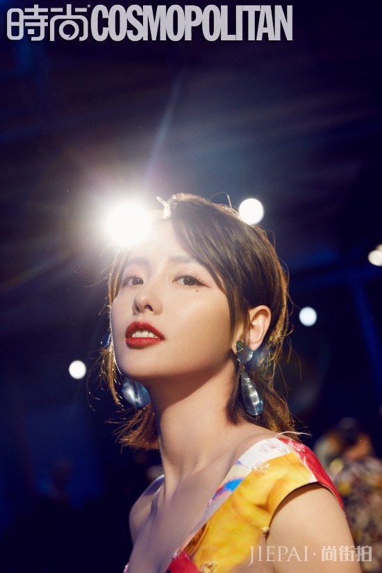 张嘉倪出席米兰时装周