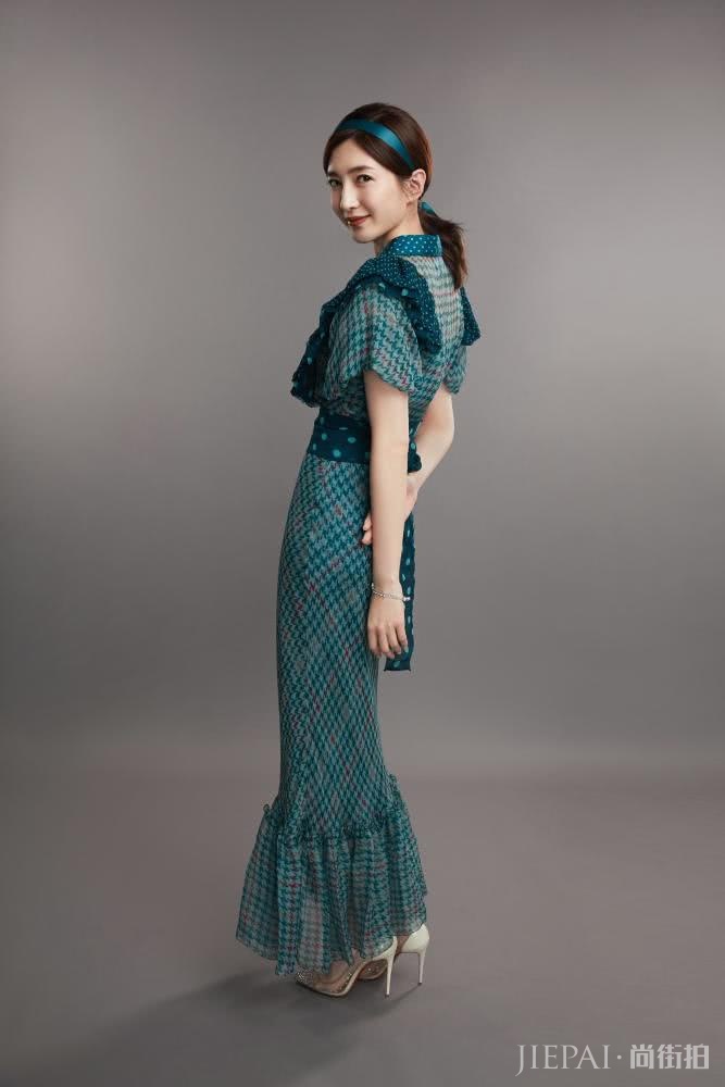 江疏影终于穿对了,选对衣服颜色很关键