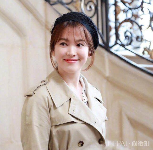 圆脸妹子赶紧跟宋慧乔学起来，这些发型显脸小！