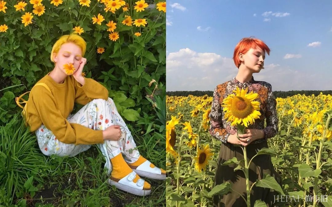 你这辈子不敢染的发色，她全都帮你试了一遍！