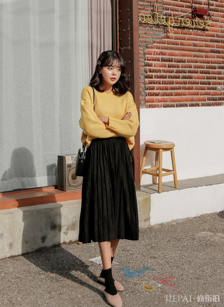 春季毛衣当外套穿,一样可以很时尚