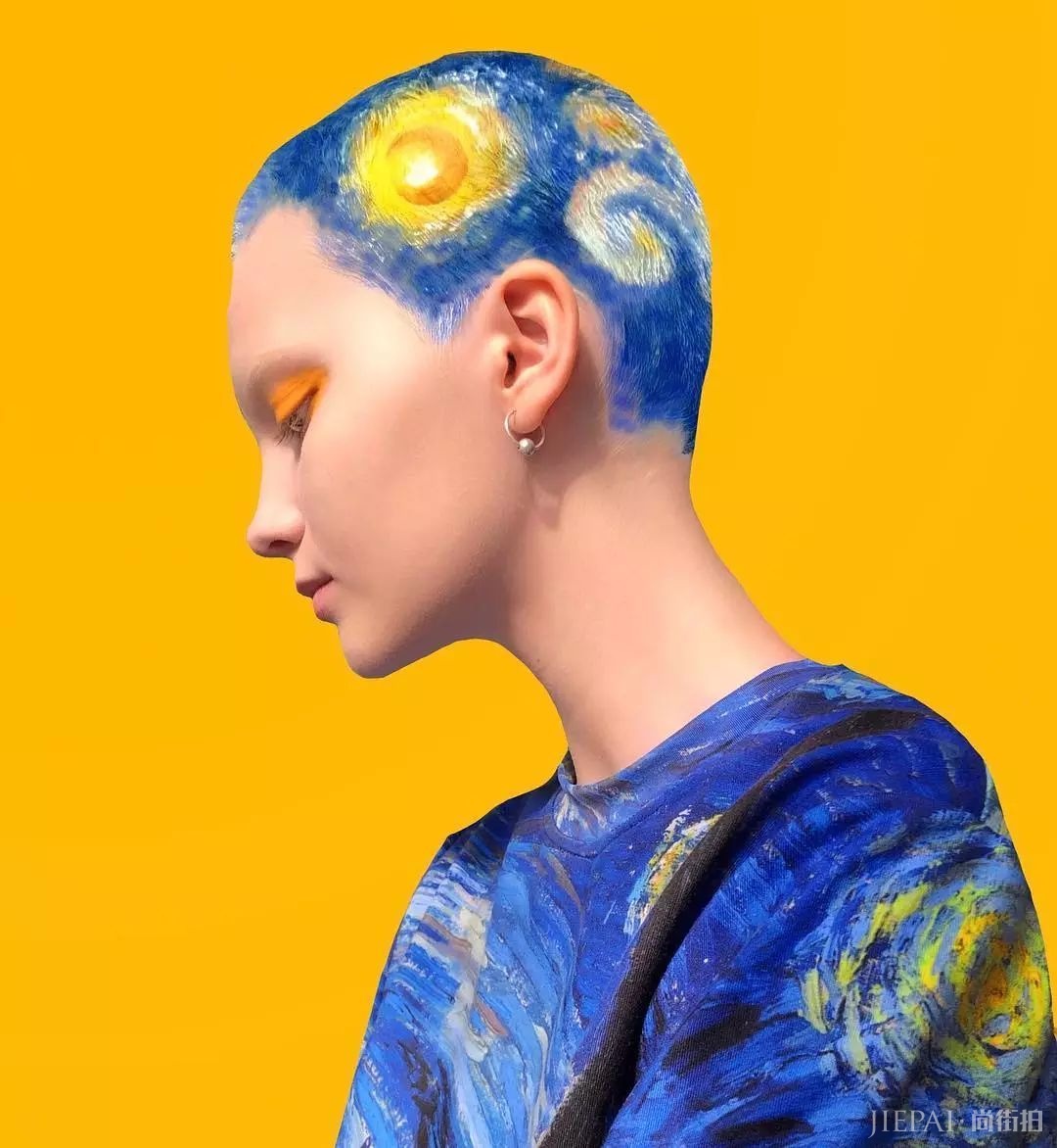 你这辈子不敢染的发色，她全都帮你试了一遍！