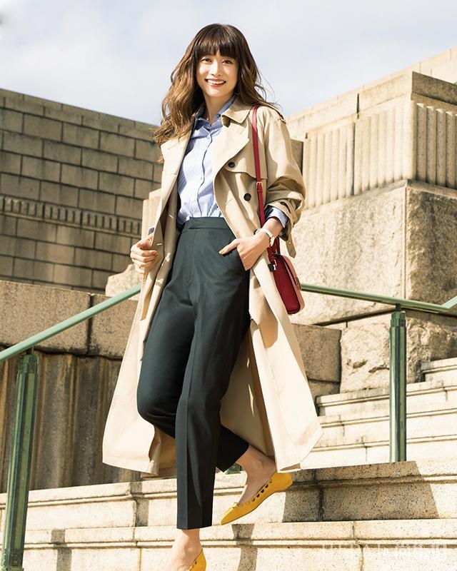 葛优大爷时尚嗅觉灵敏 长款风衣今年会火