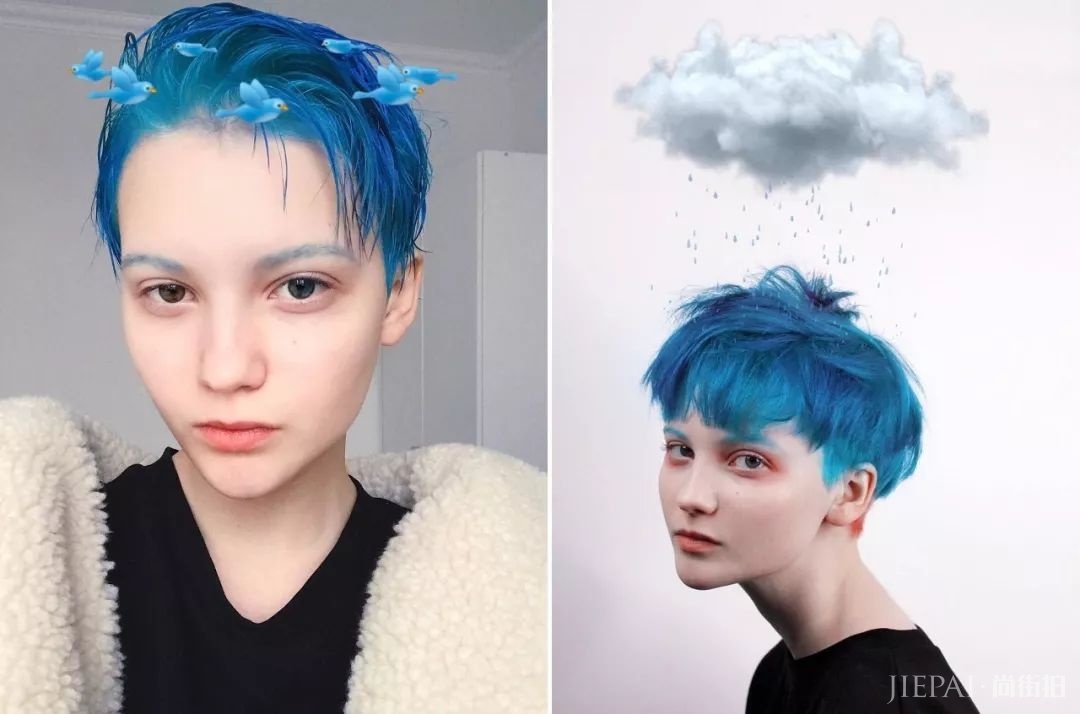 你这辈子不敢染的发色，她全都帮你试了一遍！